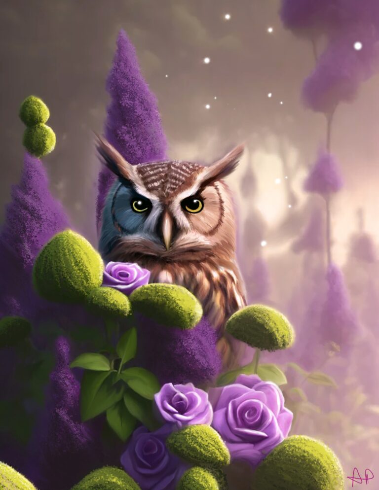 The Owl's Way to Purple Flower Meadow SIG